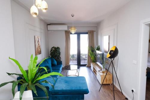 Luxury Garden Building Tirana Apartment 21st Floor in Tirana