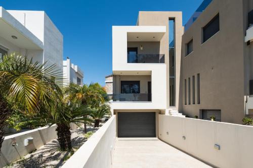 Ixia Pool Villa with sea view roof top