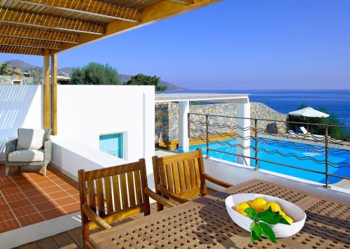 Luxury Crete Villa Sea View Villa Private Pool Ocean Front