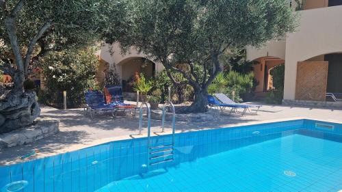 Lemonaki peaceful pool apartment near Chania & Almyrida in Gavalochori