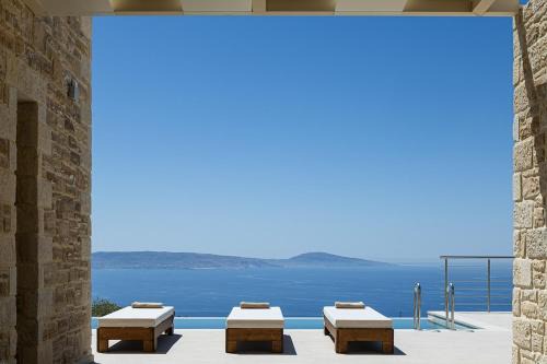 Sea La Vie Two House Villa with Infinity Pool in Agia Galini