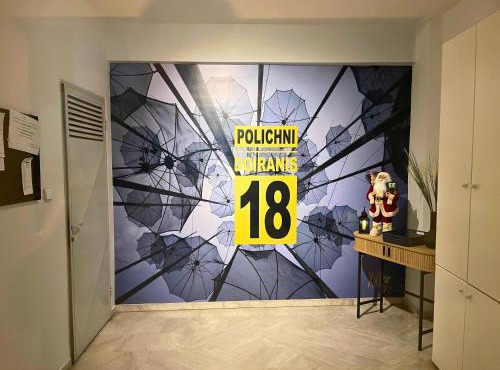 Entire-Floor 2BR Penthouse with 2 Huge Balconies & Free Parking in Thessaloniki