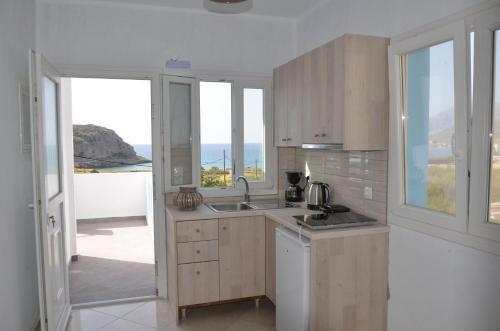 Palaiokastro view in Karpathos
